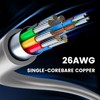 Cable SPX to RJ45 Adapter for Gen 3, Rectangular Satellite
