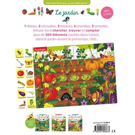 Cherche, trouve et compte - Le jardin - Dès 3 ans