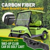 HECASA Dash Board Cover Assembly Compatible with 1982-Up Club Car