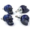 Bashineng Skull License Plate Screw 4 Pack Universal Cars Truck