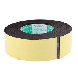 uxcell Single Sided Sponge Tape Adhesive Sticker Foam Glue Strip Sealing, 50mm x 4mm 3 Meters