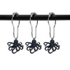 ZILucky Set of 12 Octopus Shower Curtain Hooks Decorative Home