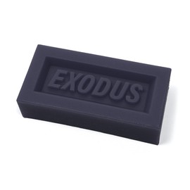 Exodus Brick Block Skateboard Wax (Black)