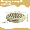 BEPSYOM Mosquito Coil Discs, Environmentally Friendly Mosquito Coils, Reusable Old