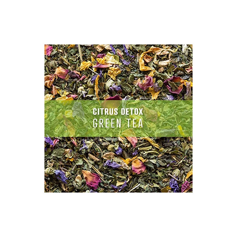 Elevate Tea Citrus Detox Tea - Loose Leaf Green Tea.