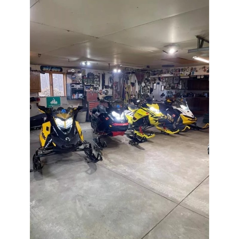 Aftermarket NEW 2023 Ski Doo FREERIDE SNOWMOBILE LED Headlight UPGRADE