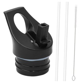 Healife Drinking Bottle Straw, Replacement Lid Set for Stainless Steel Drinking Bottles, Variable Straws, Leak-Proof, Suitable for 500 ml, 650 ml, Stainless Steel Drinking Bottle, 750 ml, 1000 ml