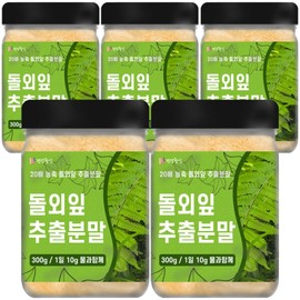 Gynecnospermia leaf extract powder 300g 5 pieces 20 times concentrated powder 100% pure Gynecnospermia leaf / 돌외잎 추출 분말 가루 300g 5개 20배농축분말 100%순수 돌외잎