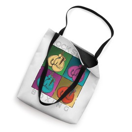 Rock Steady Boxing Multi-Color Gloves Tote Bag
