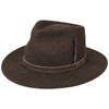 Stetson Bendova Fedora Wool Hat - Plain Hat with Feathers