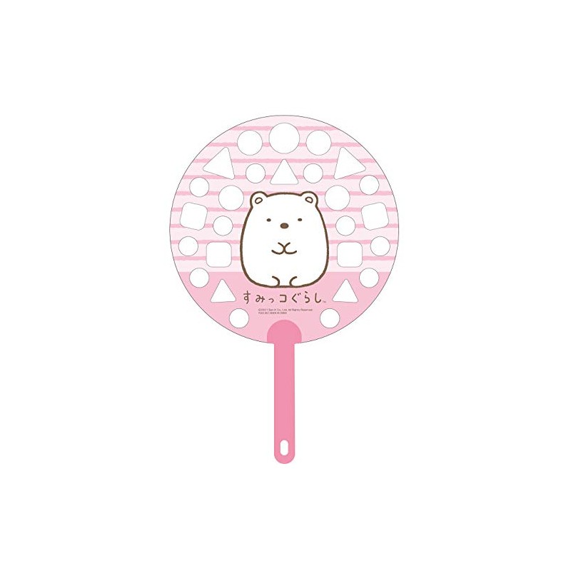 Ikeda Kogyosha 000933230 Sumikko Gurashi Pretend Patta Shabon, Shirokuma (Shabondama/Fan