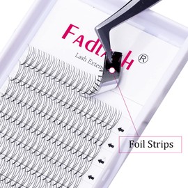 Volume Eyelash Extensions 3D 0.10 mm C Curl Mix 8-14 mm Prefabricated Russia Eyelashes Fan Prefabricated Eyelashes