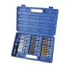 38pc Industrial Wire Brush Set 1/4" Hex Shank Long Ext.