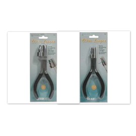 Wire Looping Looper Pliers, GET Both Large & Small Multi Step, Three Tier Pliers, for a Total of 6 Sizes! Big Wrapper & Little Wrapper. Jump Rings