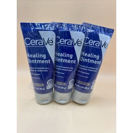 Cerave Set Of 3 CeraVe HEALING OINTMENT Skin Protectants with Ceramides 3 oz Exp. 03/25