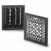 Minuteman International Cast Iron Floor Grate Grille, Black