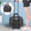 CAB55 Rolling Craft Bag, Rolling Tote Bag with Wheels for