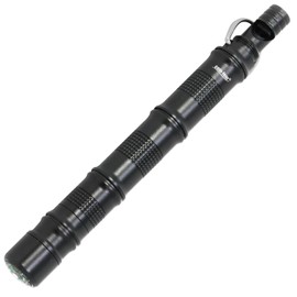 com-four® Tactical PEN - Outdoor Survival Tool with Multifunction - Tactical Tool in Black with Flint, Cotton, Whistle, Compass and Scalpel - 13.8 cm (Pack of 01)