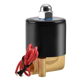 Heschen Brass Electric Solenoid Valve, 2W-025-08, PT1/4'', AC220V, Direct Action Water, Normally Closed Replacement Valve