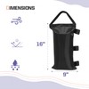 EAGLE PEAK Weight Bags for Pop up Canopy Outdoor Shelter,