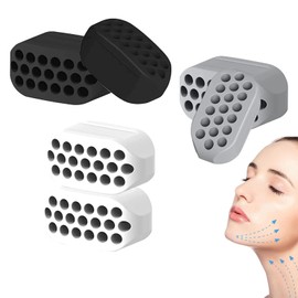 6 Stück Jawline Trainer, Kiefer Trainer, Jaw Trainer, Kiefertrainer, Jaw Exerciser, Gesichtstrainer, Kiefertrainer Gesicht, Für übungen Gesichtsmuskeln Männer Und Frauen