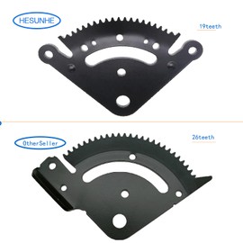 HESUNHE GX21924BLE Steering Sector & Pinion Gear with Bushings Replacement for John Deere D130 D140 D150 D160 D170 D100 D105 Replace 1GXD110E GX25785BLE