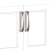 COTYKILEY 10 Pack 3.75Inch(96mm) Brushed Satin Nickel Kitchen Cabinet Handles