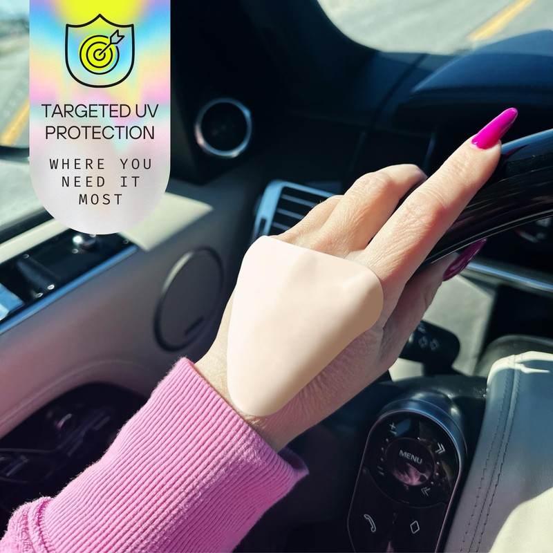 Sun Patch Hypoallergenic Sun-Screen Cheek or Hand Patches, 100% Silicone