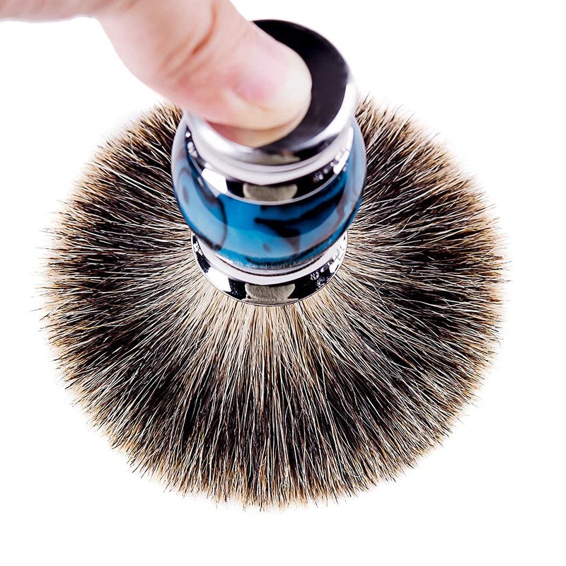 Grandslam Finest Badger Shaving Brush with Resin Handle- Engineered for