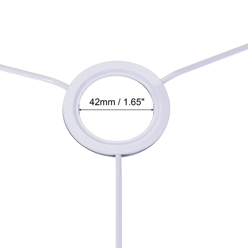 sourcing map Lamp Shade Ring, 300mm Dia. Lampshade Holder Frame