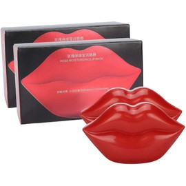 2 cajas de mascarillas labiales de cristal de colágeno, extracto hidratante mascarilla labial reparadora mascarilla labial antiarrugas nutritiva suave mascarillas para la boca y los labios antienvejec