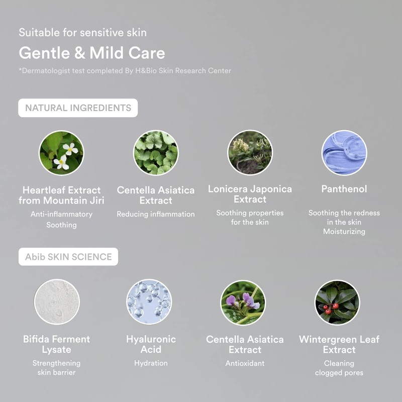 Abib Heartleaf Calming Toner Skin Booster 7.1 fl oz /