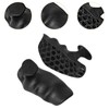 Frediuo 2Pcs Weight Lifting Grips Hand Protector Fingerless Barbell Bar