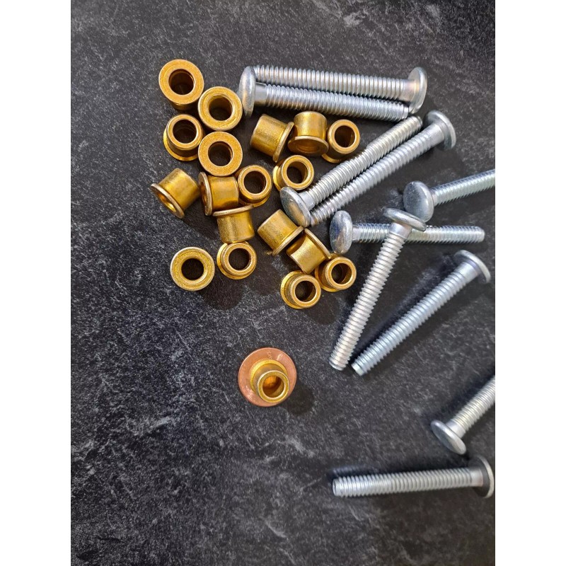 Huck Peterbilt 379 Hucks & Collars - 1/4" std Flange