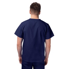 Sivvan Unisex Scrubs - V-Neck Scrub Top - S8304 - Navy - XS