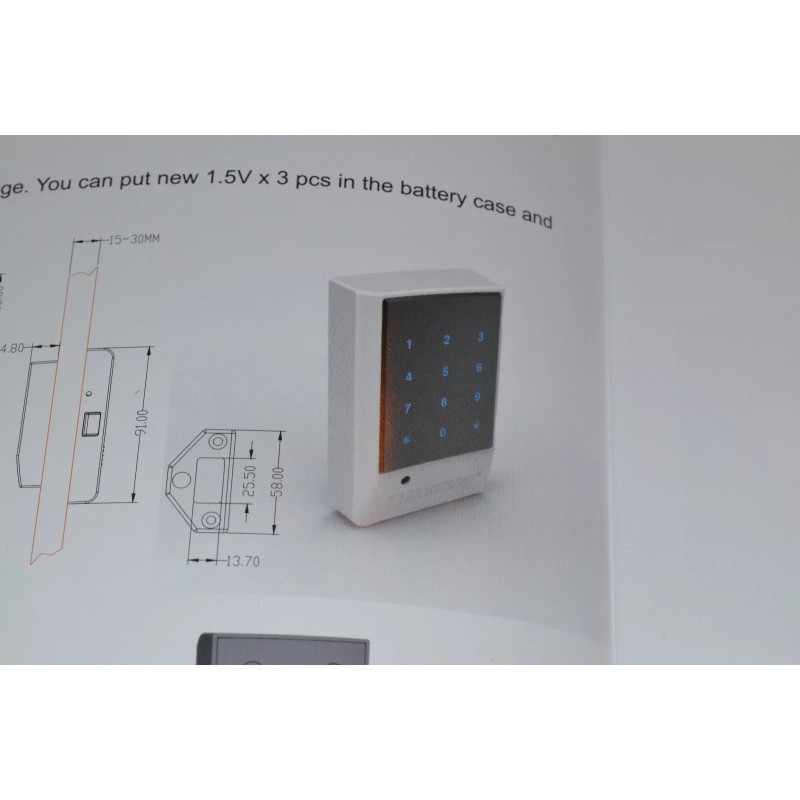Armstrong Locks Digital cabinet lock. SDWP-MC001W