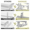 GAOKASE Aluminum Shower Caddy Hanging, Never Rust Shower Organizer- 4