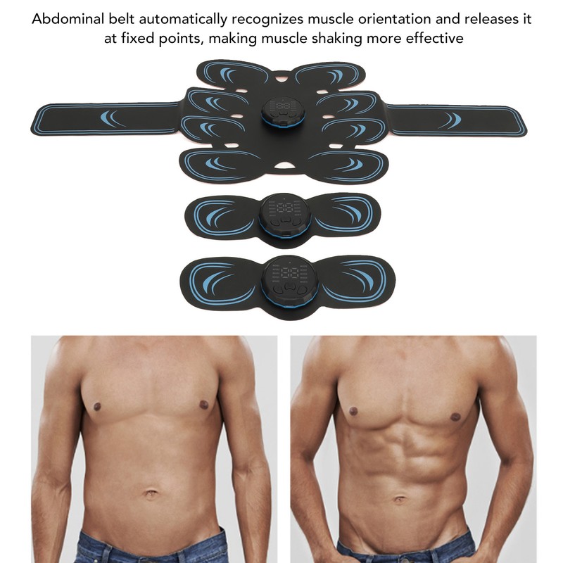 Abs Stimulator Muscle Toner Ab Machine Abdominal Toning Belt Portable