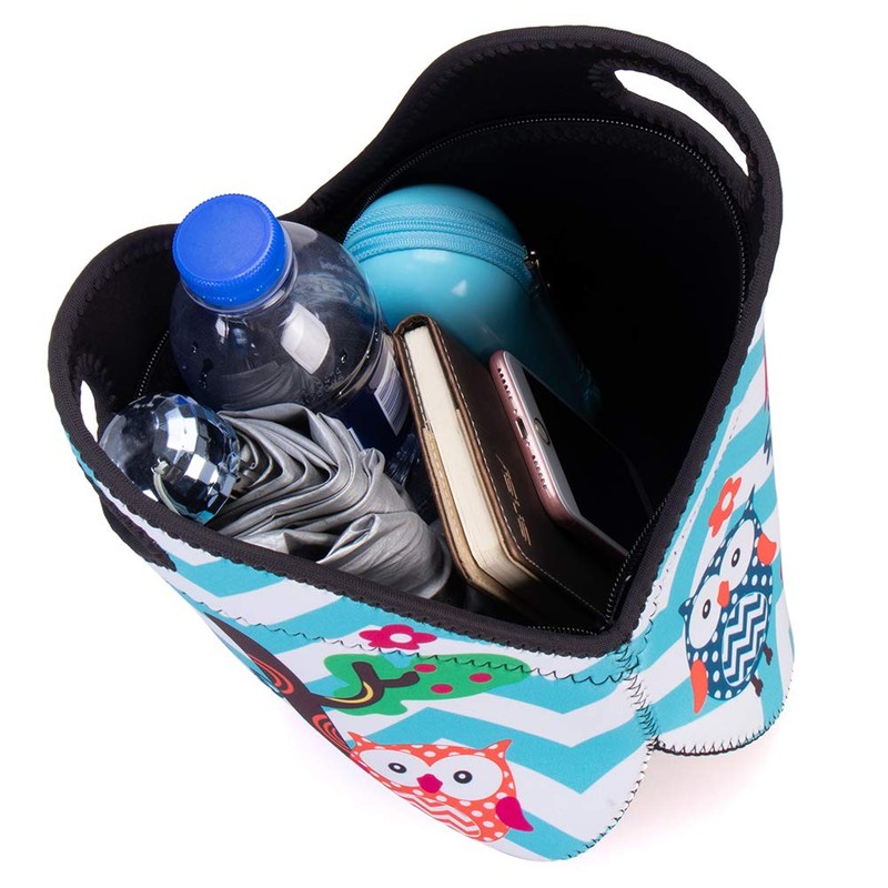Portable Insulated Lunch Bag Large Tote Bag Capacity Outdoor Picnic