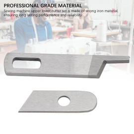 2 Pcs Sewing Machine Blade Multi Function Household Overlocker Upper and Lower Knife Set Fit for Singer 14CG744 14CG754 14SH644 14SH654 14SH744 14SH754 14SH764