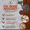 Skull Hooker Powder-Coated Steel XXL Bone Bracket – Designed to