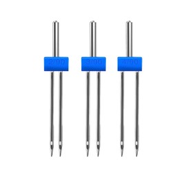 3 Size Twin Needles for Sewing Machine,Stretch Machine Double Twin Needles Pins for Household Sewing Machine,3 Size Mixed 2.0/90, 3.0/90, 4.0/90