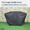 Full-Length Grill Cover for Traeger Flatrock 2-Burner Zone Grill,for Traeger