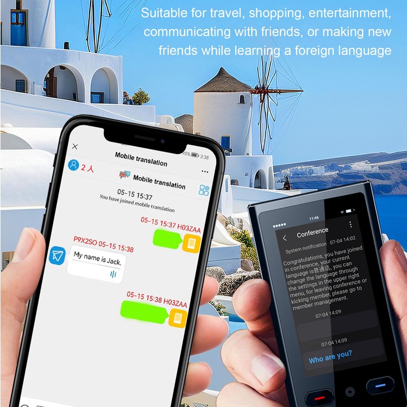 Intelligent Voice Translator, 3 Inch Touch Screen, 138 Languages Online,