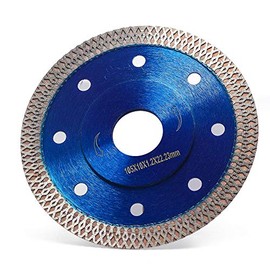 Super Thin Diamond Tile Blade Porcelain Saw Blade for Cutting Porcelain Tile Granite Marbles (4"-2pc/Box)
