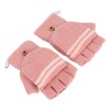 Heated Mitten Gloves Double Sided Heating Promote Blood Circulation USB