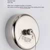 Retractable Clothesline 304 Stainless Steel Safety Auto Retraction Double Pulley