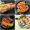 HLKQAO Sushi Maker Roller Multifunctional Onigiri Mold Rice Mold Vegetable