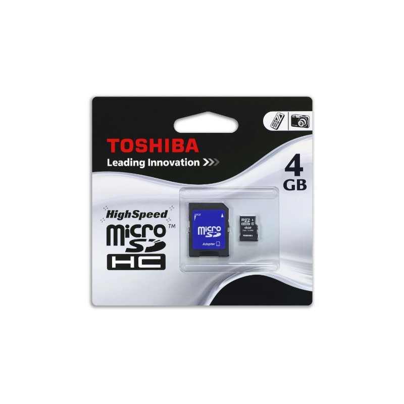 Toshiba 4 GB Micro SD Memory Card