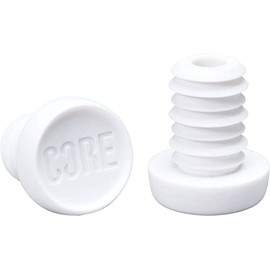 Core Stunt Scooter Barends for Steel Handlebars and Titanium / White